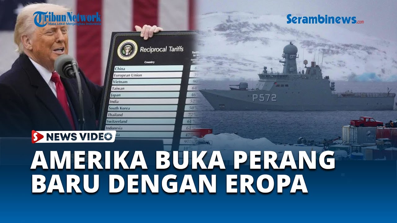 Respon Keras Negara Eropa Diancam Tarif Trump 25 Persen Buntut Greenland