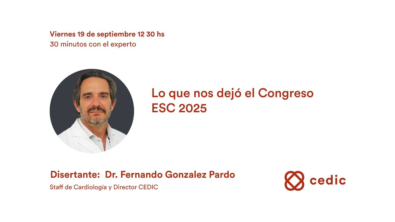 Lo que nos dejó el Congreso ESC 2025