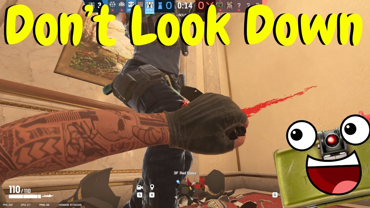 The Human Claymore in Rainbow Six Siege