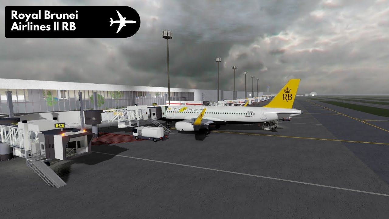 ROBLOX | Royal Brunei Airlines | Airbus A320-200 | Economy Class (Airline Review/ Flight Review)