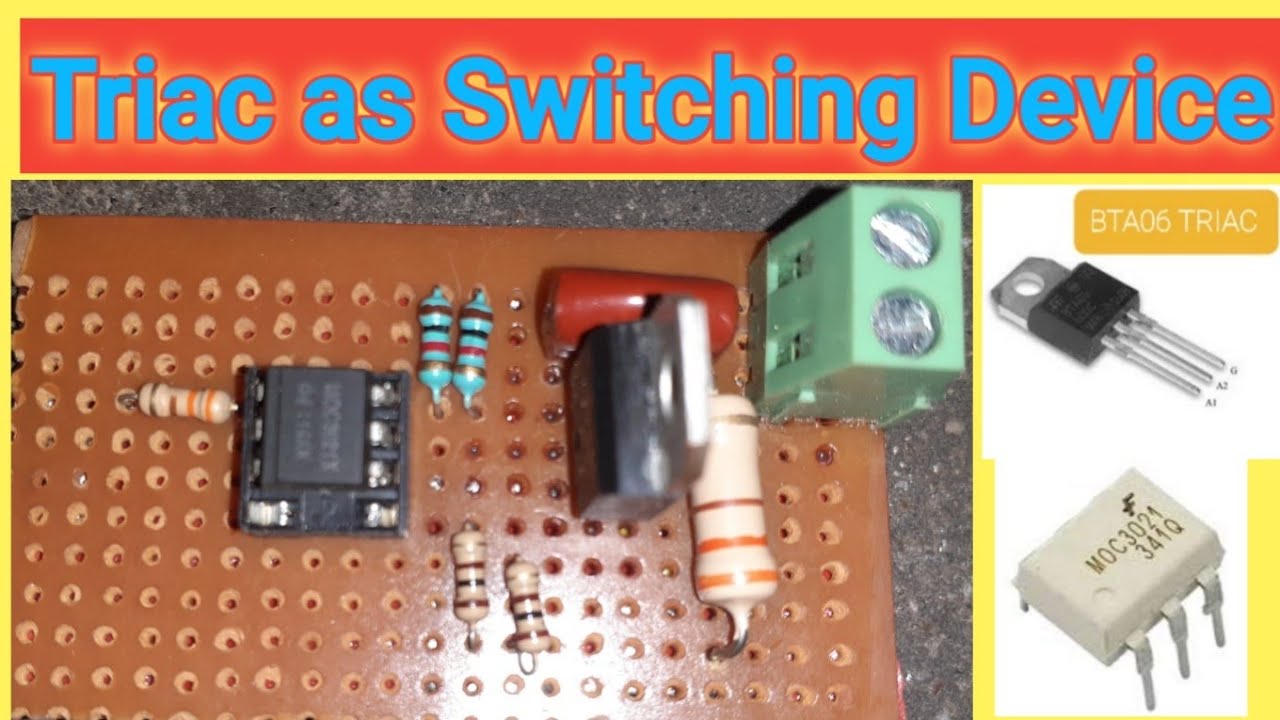 DIY Switching Module using TRIAC