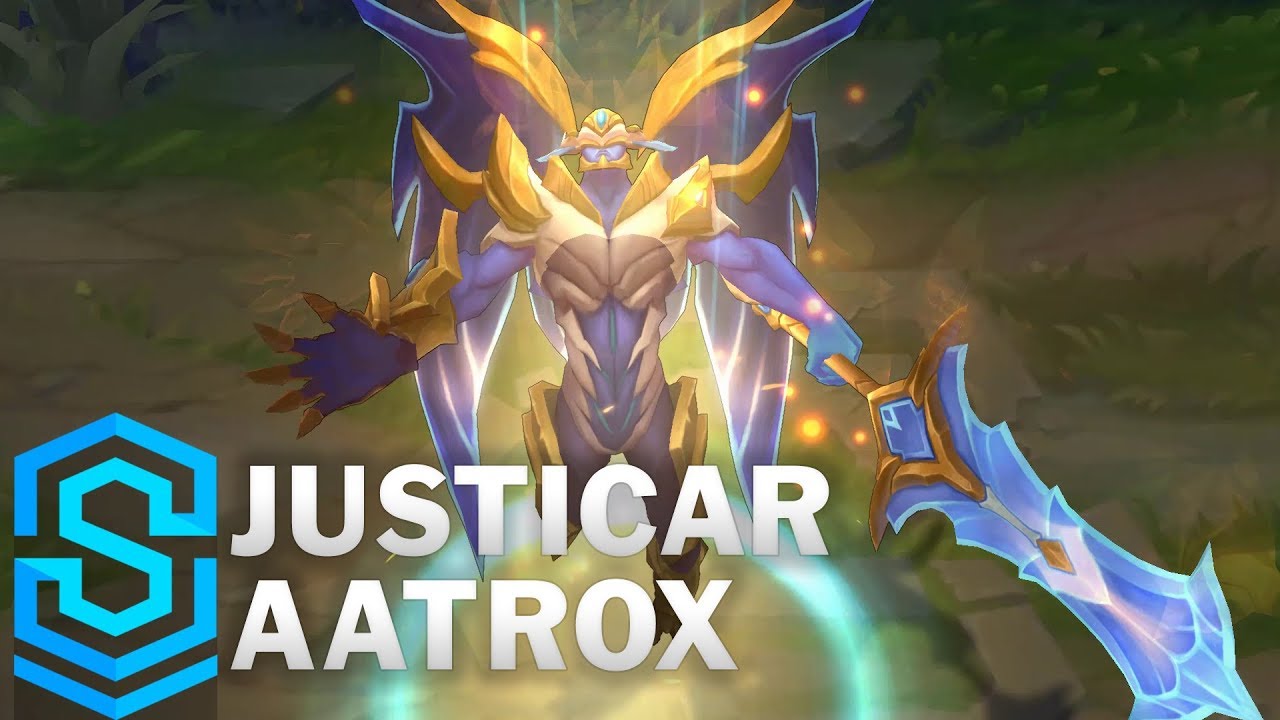 Justicar Aatrox Skin Spotlight - League of Legends
