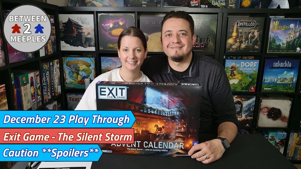 Don't Miss the December 23rd Challenge! Exit Game The Silent Storm Board Game | Spoilers