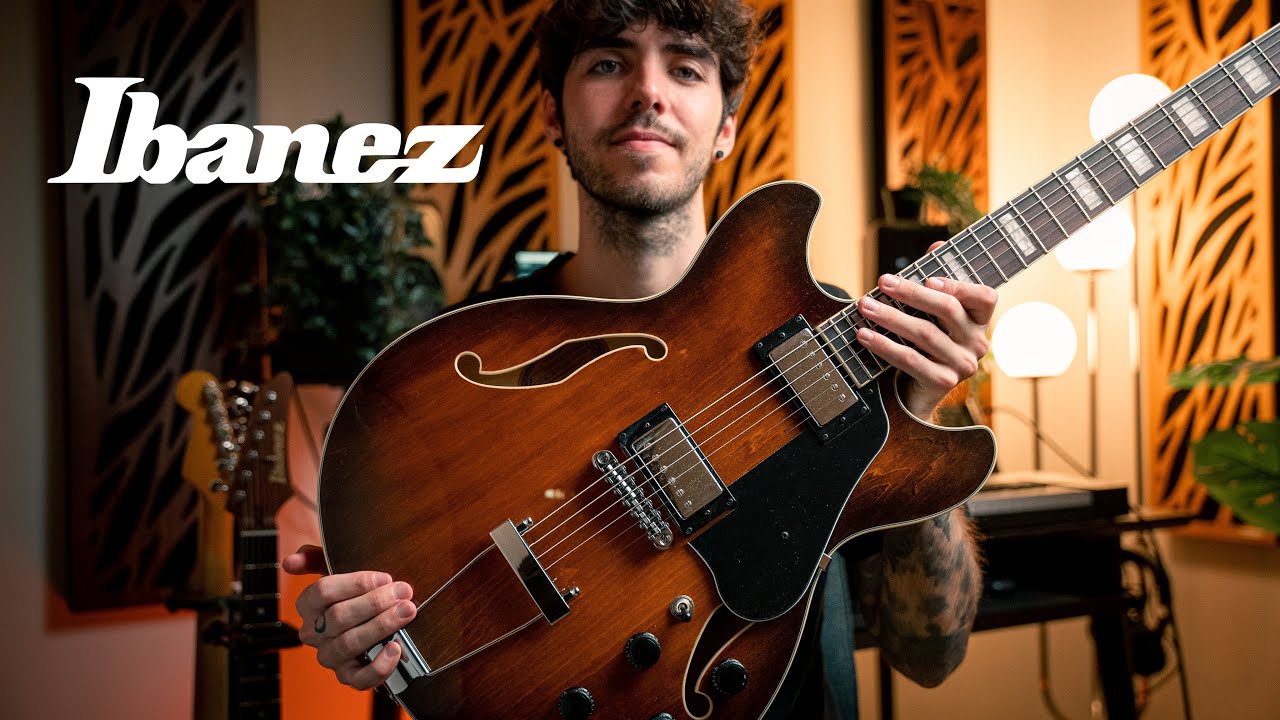 New Ibanez Baritone guitar 2026! Ibanez AS7328 - Alessandro Zilio