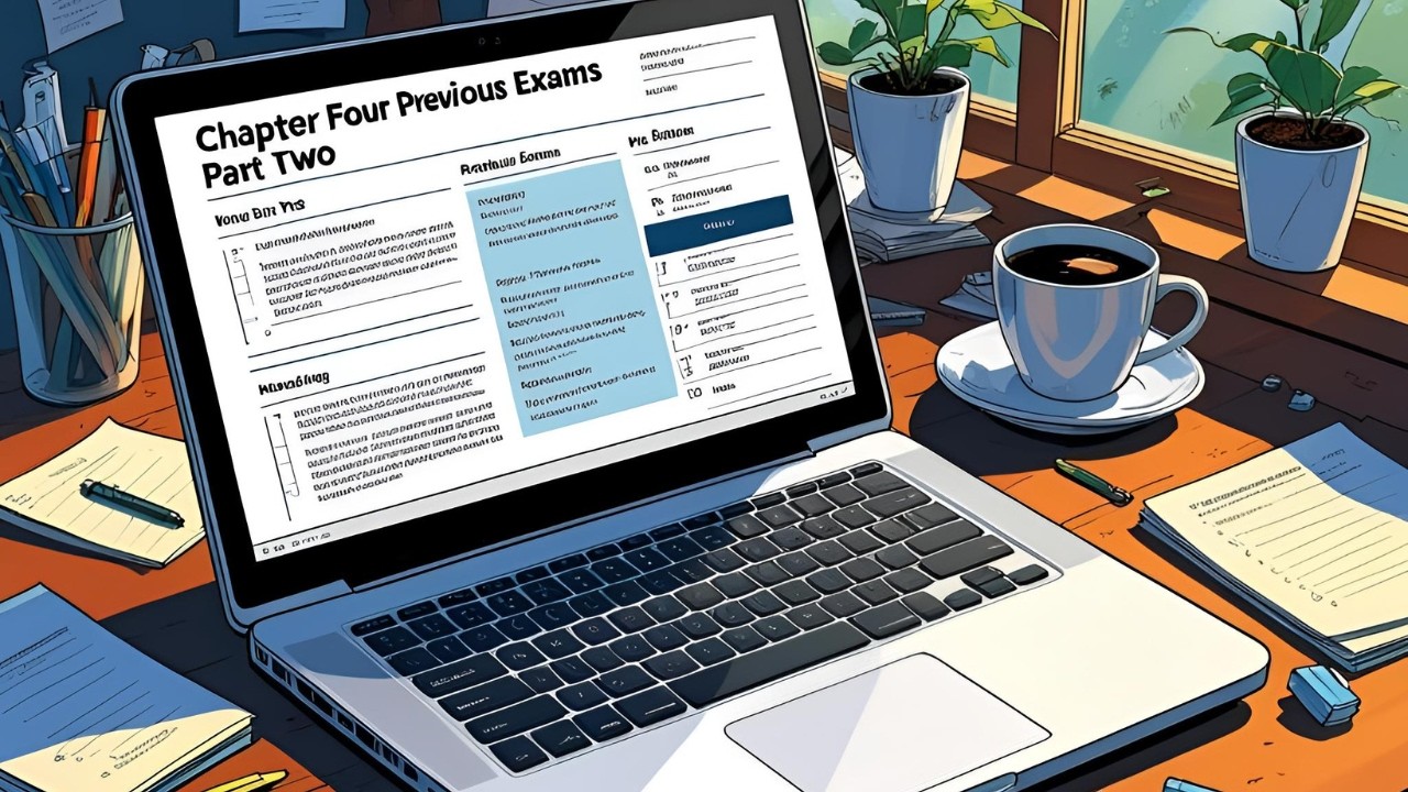 chapter four previous exams part two