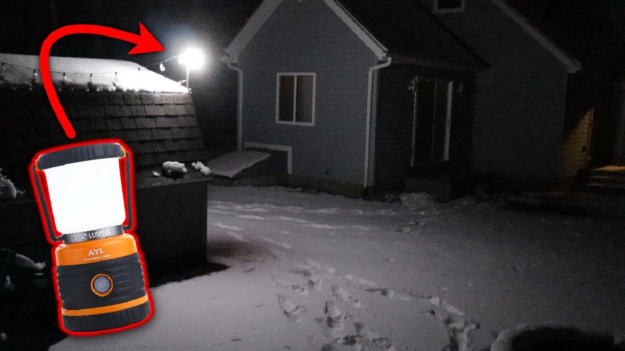 Best LED Camping Lantern?  Is it the AYL Rechargeable LED Lantern - Demo and Review!