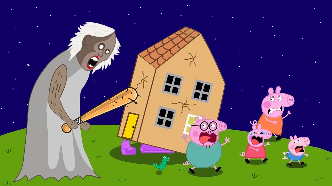Peppa Pig vs Granny Zombie At Abandoned! What Happened To Peppa Family?? | Peppa Pig Funny Animation