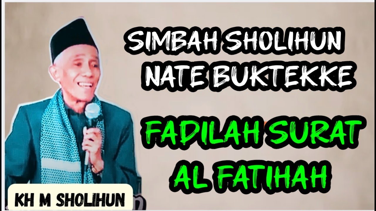FADILAH SURAT ALFATIHAH 