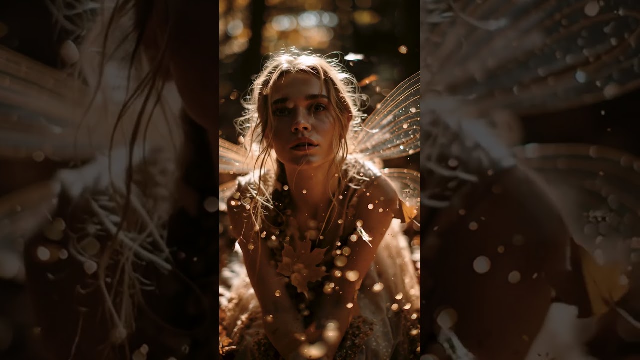 The Dance of Autumn Fairies | Cinematic Fantasy Short #shorts #fairy  #fantasy #aiart #midjourney