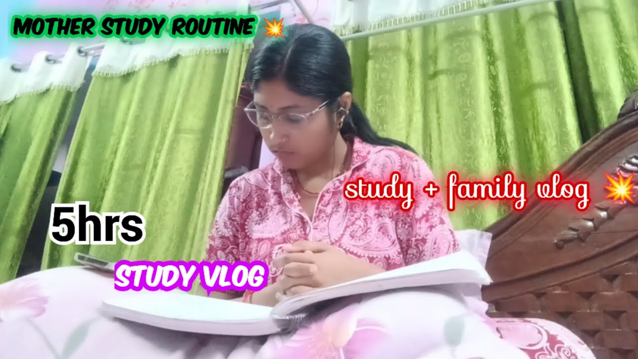 Mother study routine 💥// Holi के बाद पढ़ाई start 💫// Meri Abhilasha 