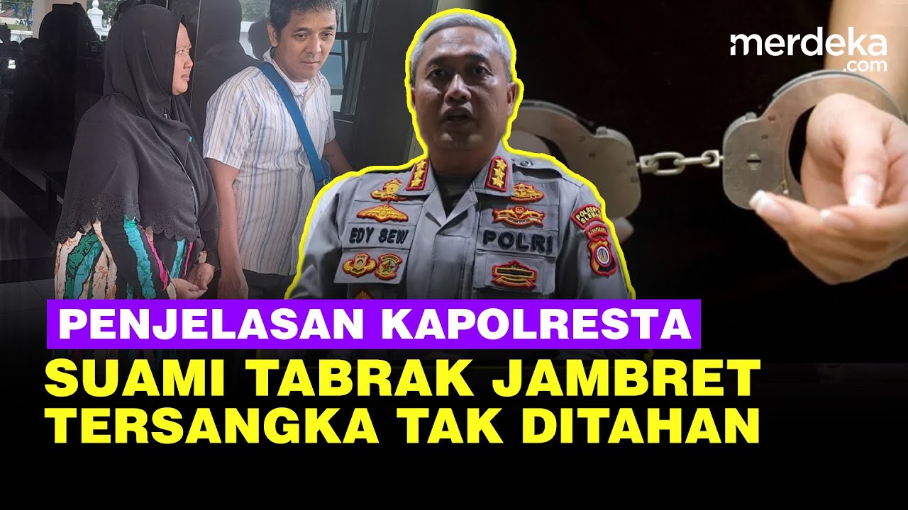 Penjelasan Kapolresta Sleman Kasus Suami Tabrak Penjambret Istri Jadi Tersangka & Tak Ditahan
