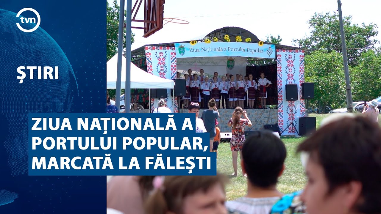 ZIUA NAȚIONALĂ A PORTULUI POPULAR, MARCATĂ LA FĂLEȘTI