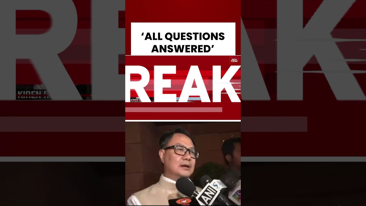 Energy Security Safe? Govt Reassures Leaders #kirenrijiju #pmmodi #allpartymeeting