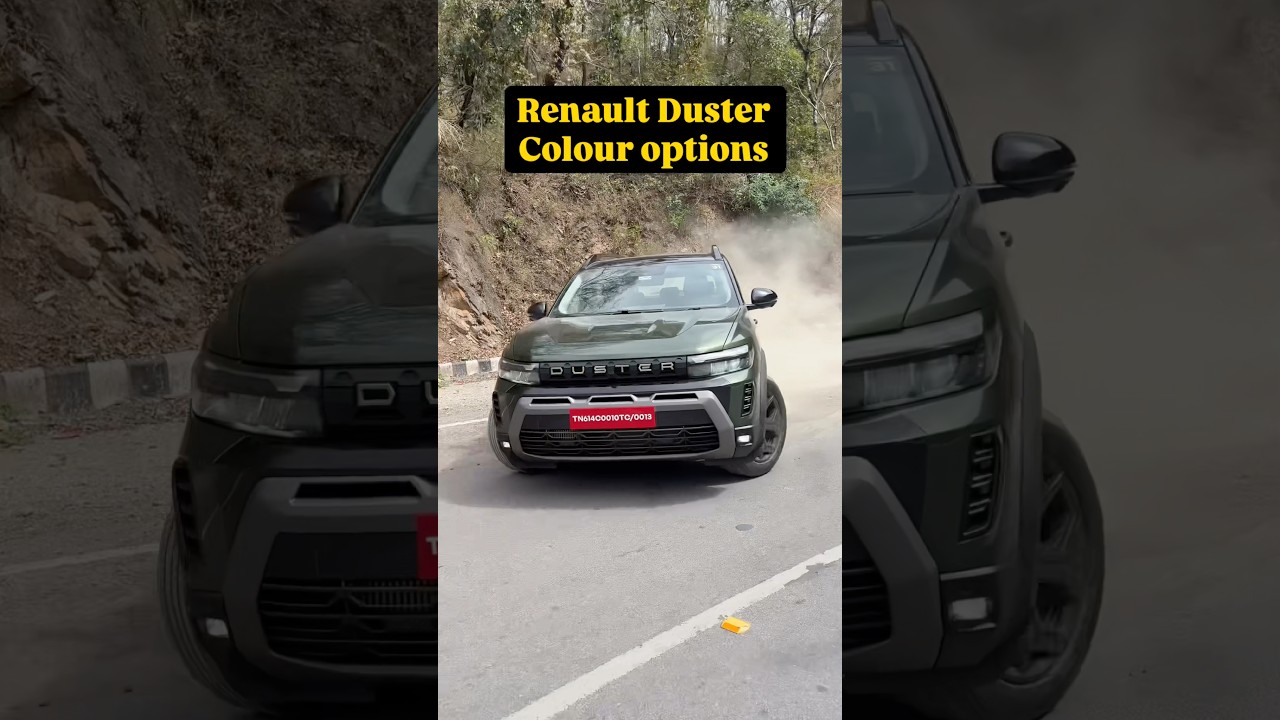 New Renault Duster Colour Options 🎨 Which One Would You Pick? Tell Us Your Favourite 🚗