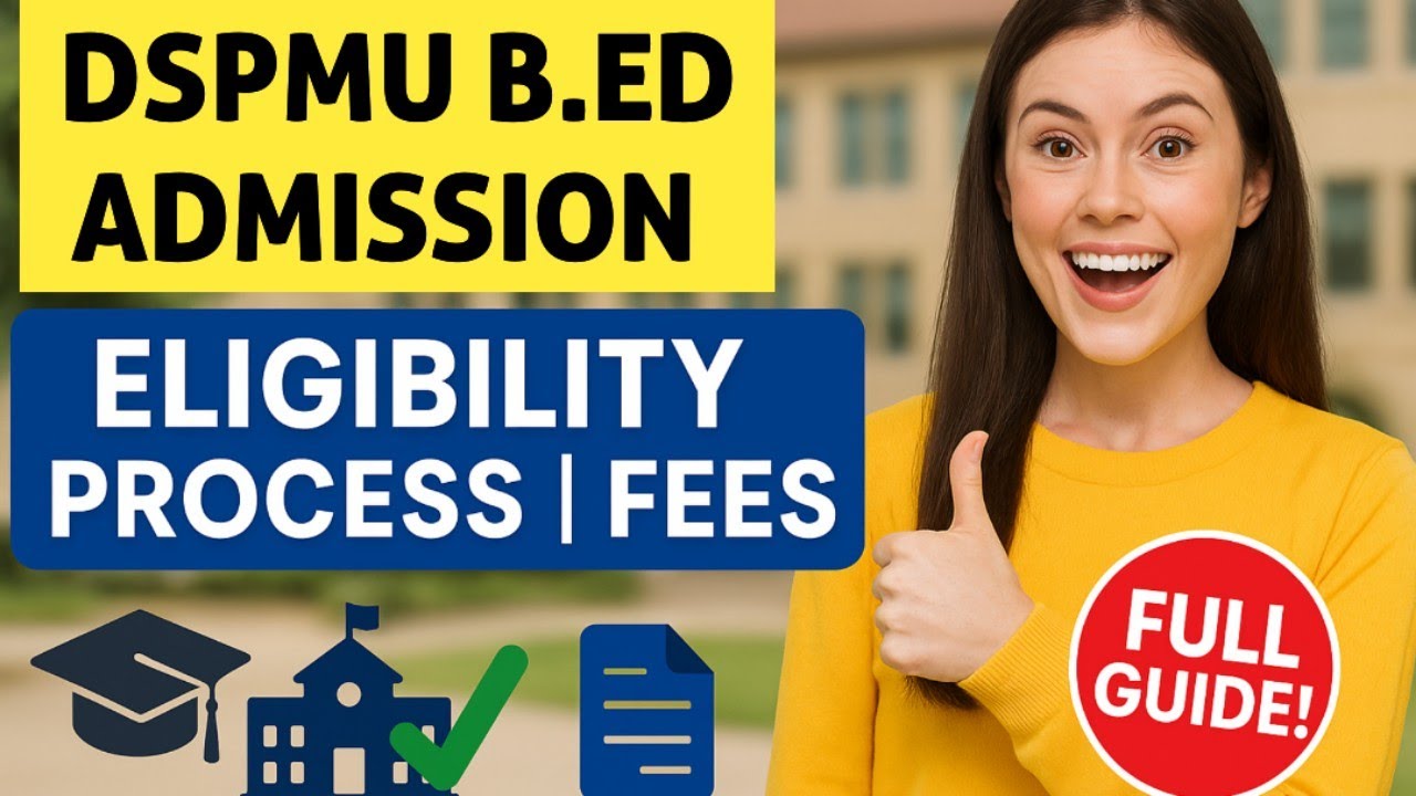 🎓 B.Ed Admission 2025 at Dr. Shyama Prasad Mukherjee University, Ranchi | Complete Guide 📚