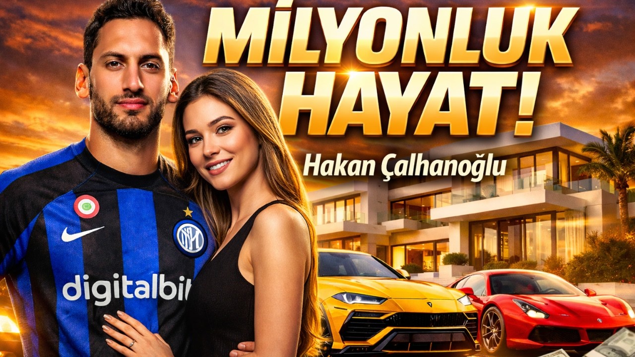 Hakan Çalhanoğlu’nun Milyonluk Hayatı: Serveti, Arabaları ve Lüks Villası!