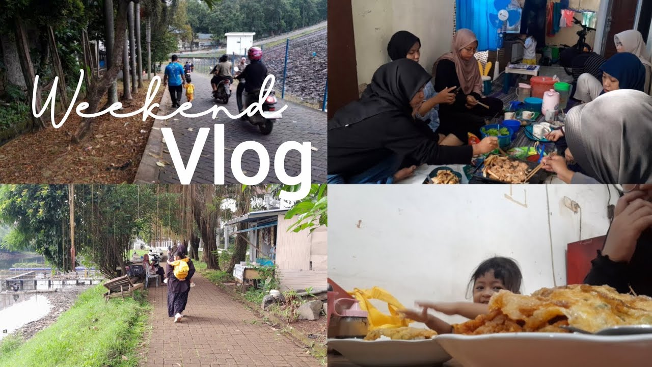 #weekendvlog MASAK NASI KEBULI | BBQ-AN BARENG IPM | LARI PAGI DI DANAU