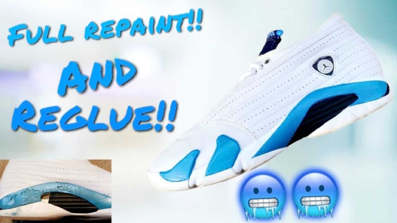 OG 1999 JORDAN 14 'COLUMBIA BLUE' RESTORATION | @neat_heat23