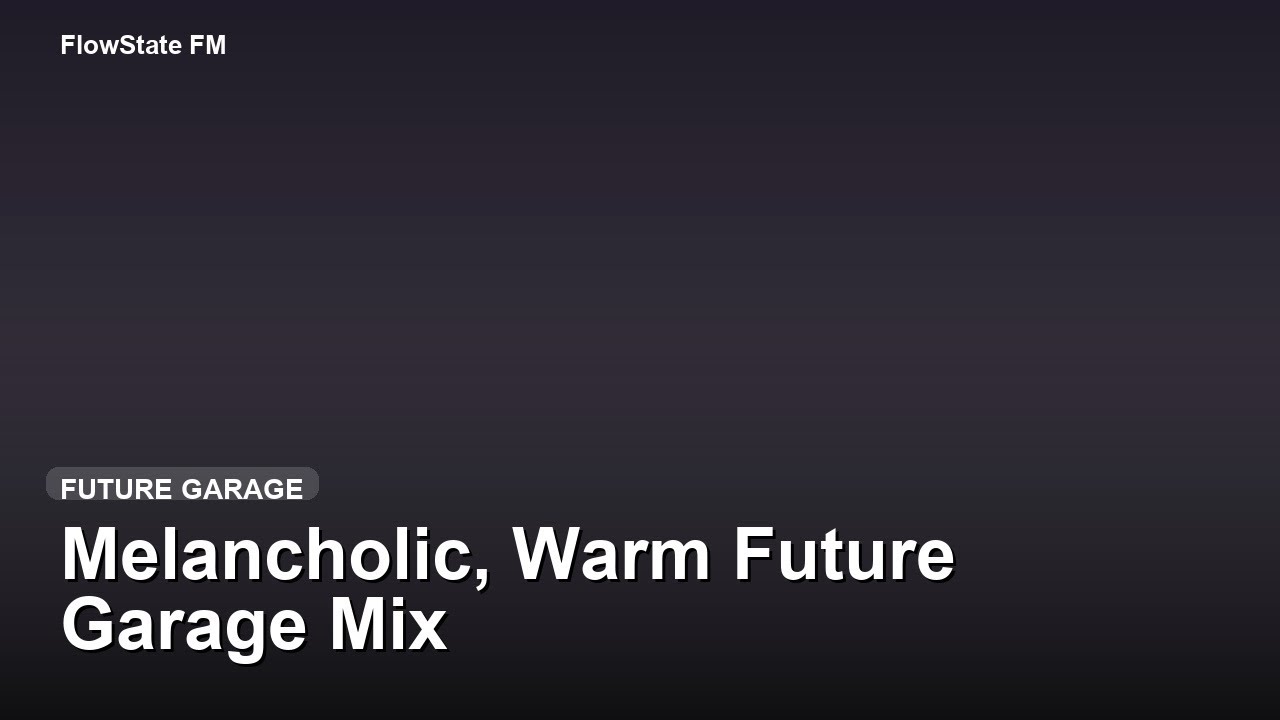 Future Garage BGM Mix | для программирования