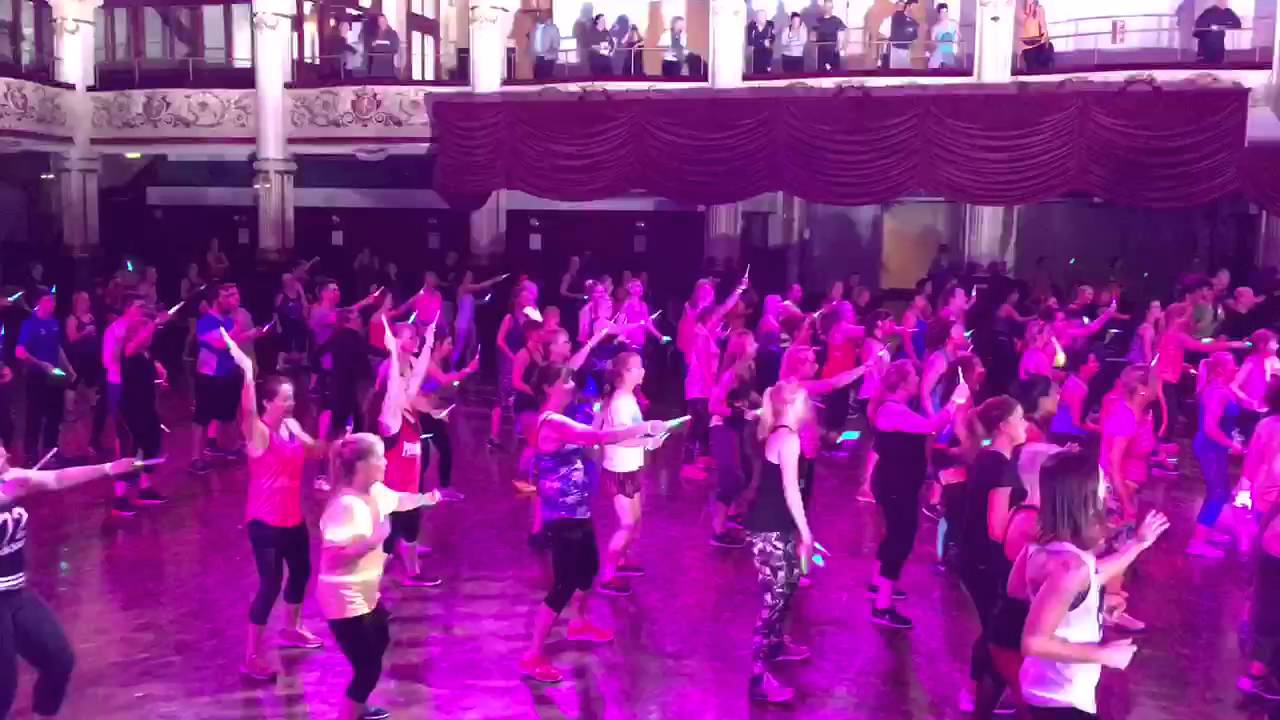 Clubbercise dance fitness at the International Fitness Showcase 2016