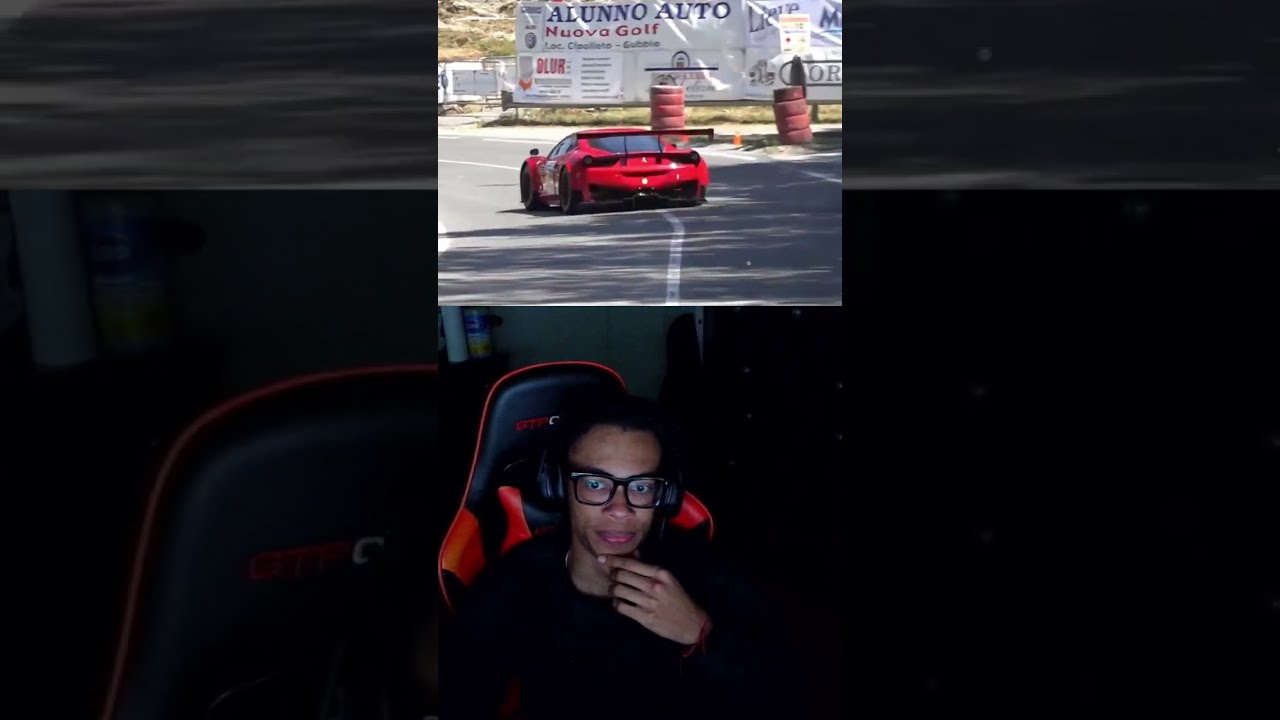 Ferrari 458 GT3 ONNA Hillclimb Reaction PEAK V8