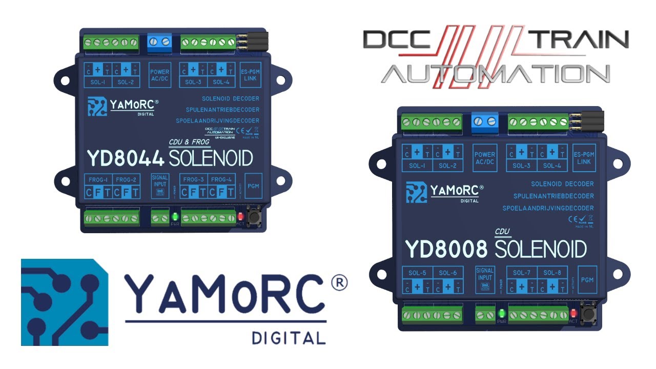 YaMoRC Solenoid Point Motor accessory decoder. No3
