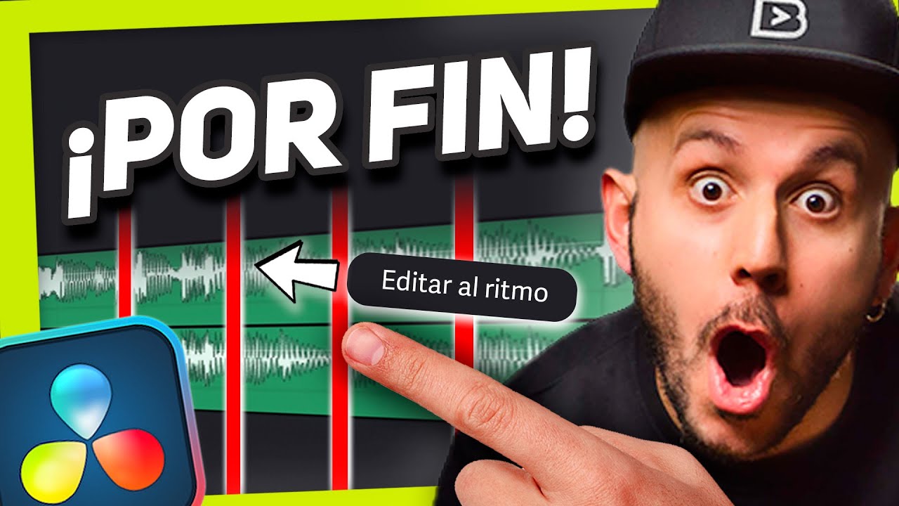 YA PUEDES EDITAR al RITMO de LA MÚSICA en Davinci Resolve 18
