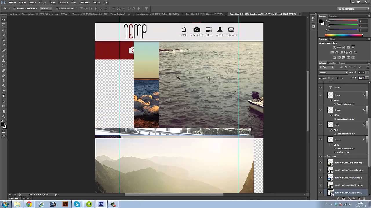 [Tuto] Webdesign et Codage d'un Blog / Portfolio : Episode 1 [Wordpress]