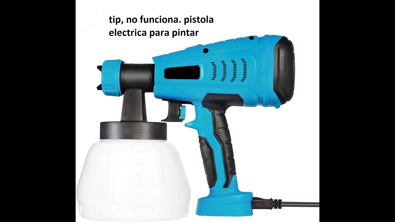 tip de reparación pistola electrica para pintar