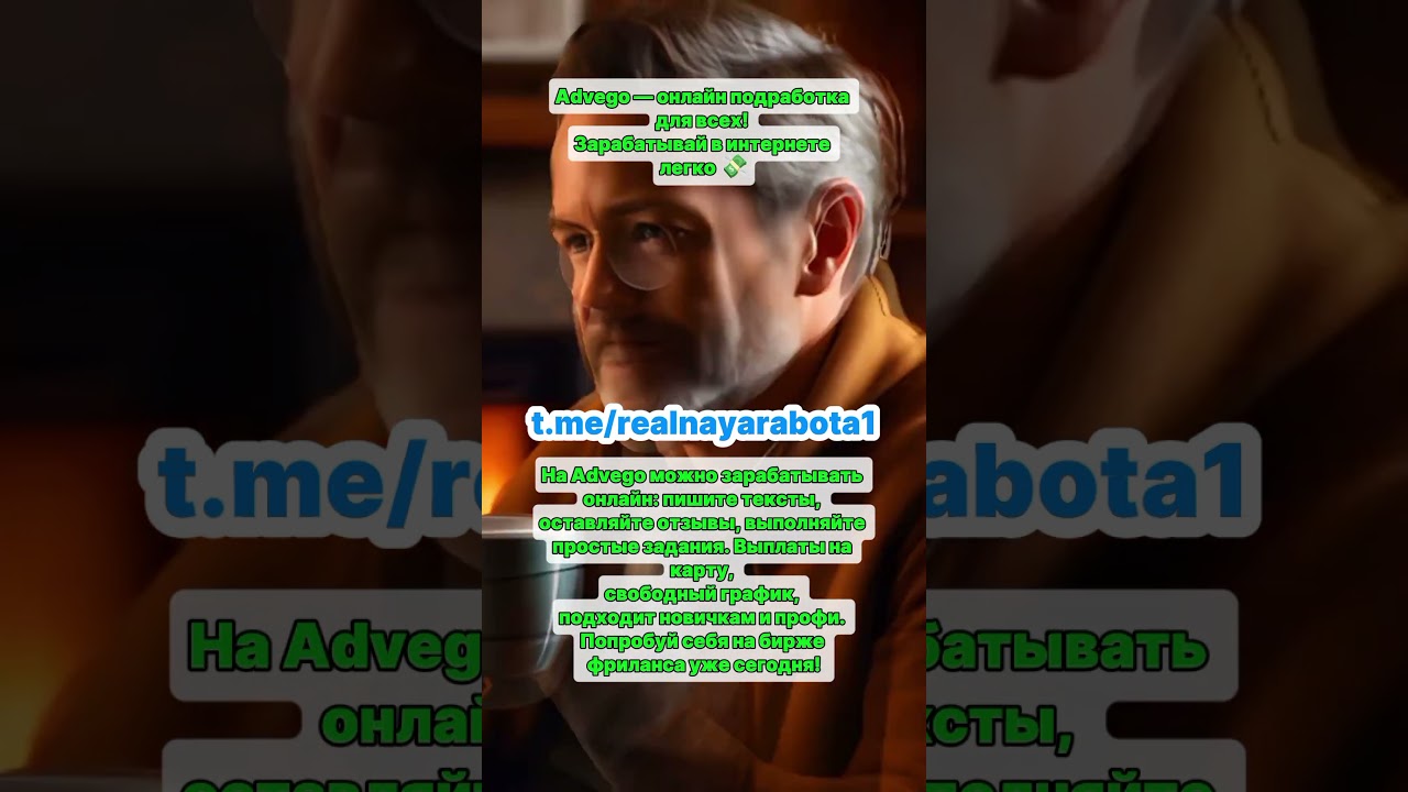 Advego &mdash; онлайн подработка для всех! Зарабатывай в интернете легко 💸