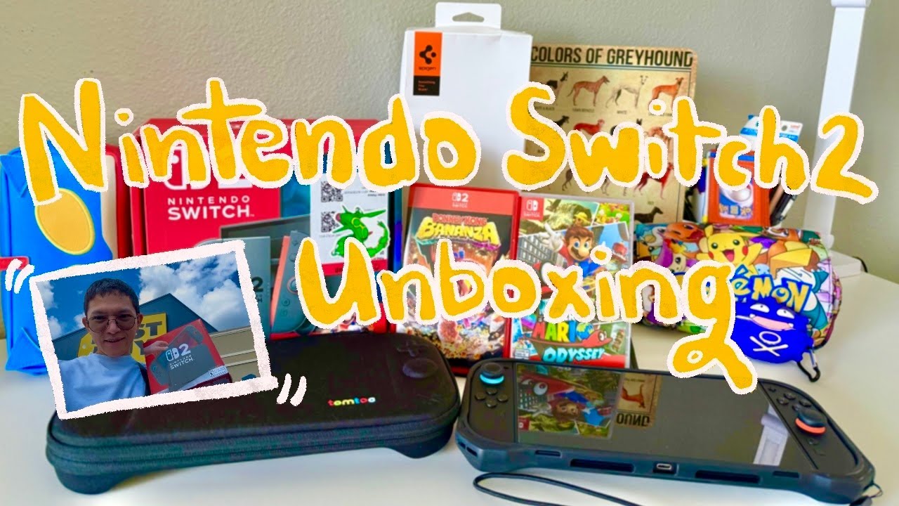 Buy my Nintendo Switch 2 with me + unboxing | Mario Kart World Bundle