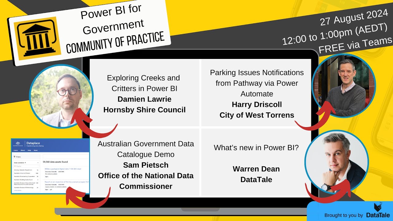 Power BI for Government Community of Practice  14