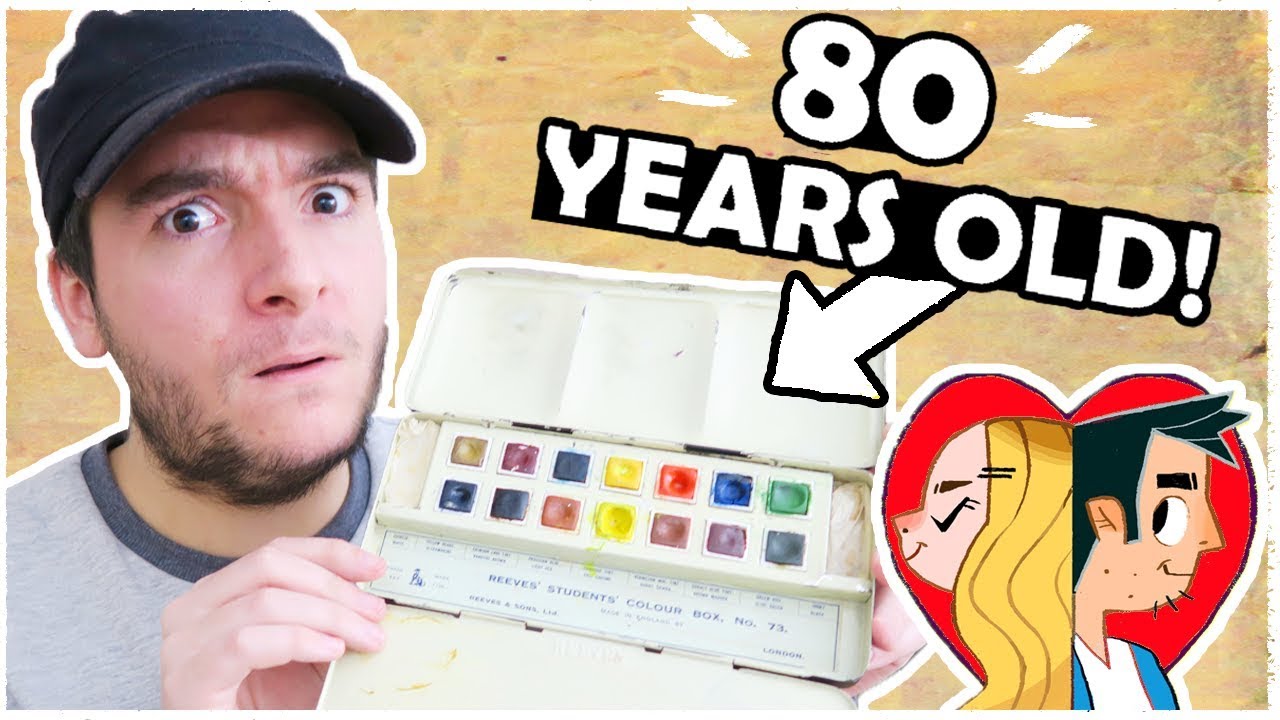 80 YEAR OLD WATERCOLORS - Plus ART TIPS from the 1930s!