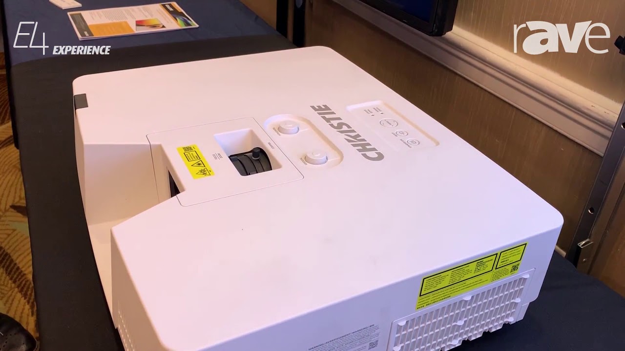 E4 Experience: Christie Highlights APS Laser Projector and Captiva Ultra-Short Throw Projector