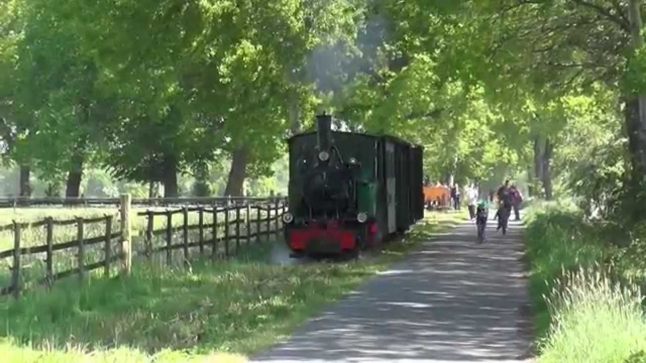 Steam locomotive on the DFKM in Deinste