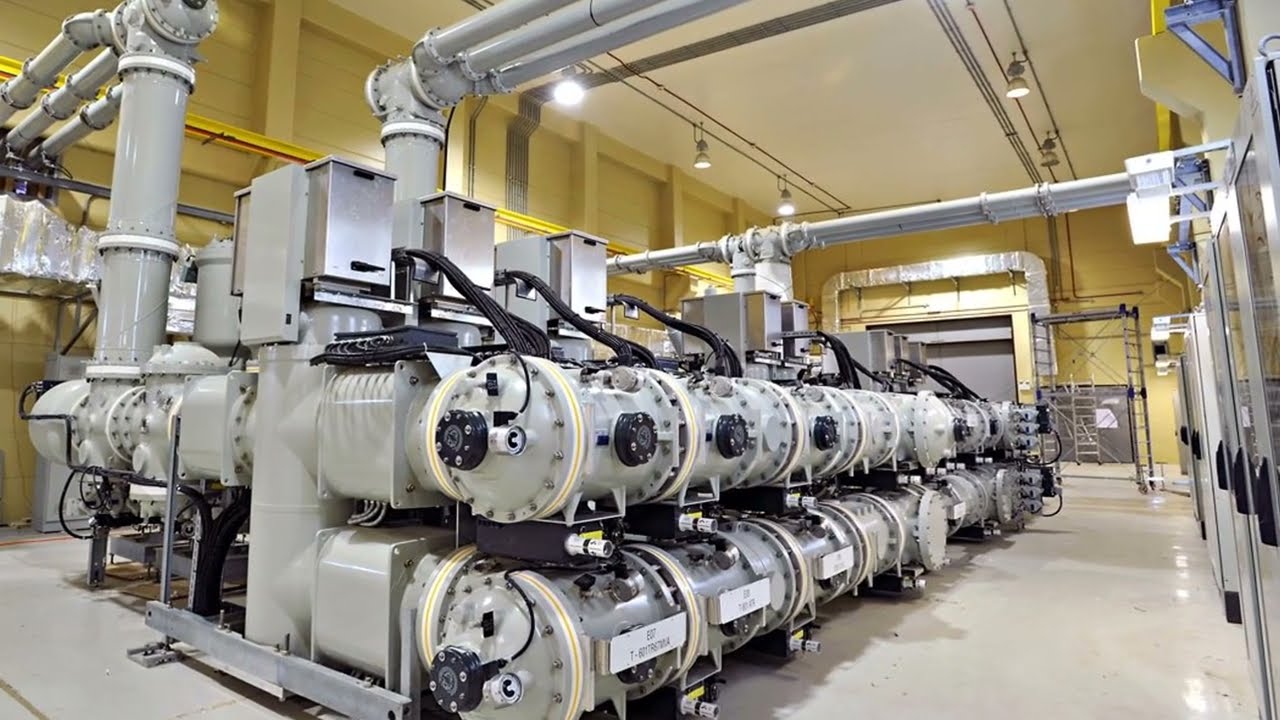 معلومات اساسية عن محطات ال GIS الشبكات المعزولة بالغاز GIS substations