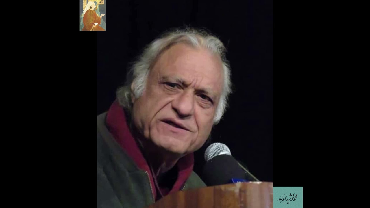 Sarmad Sehbai recites his ghazal     جانے کس خواب کی تعبیر بناتا ہے کوئی