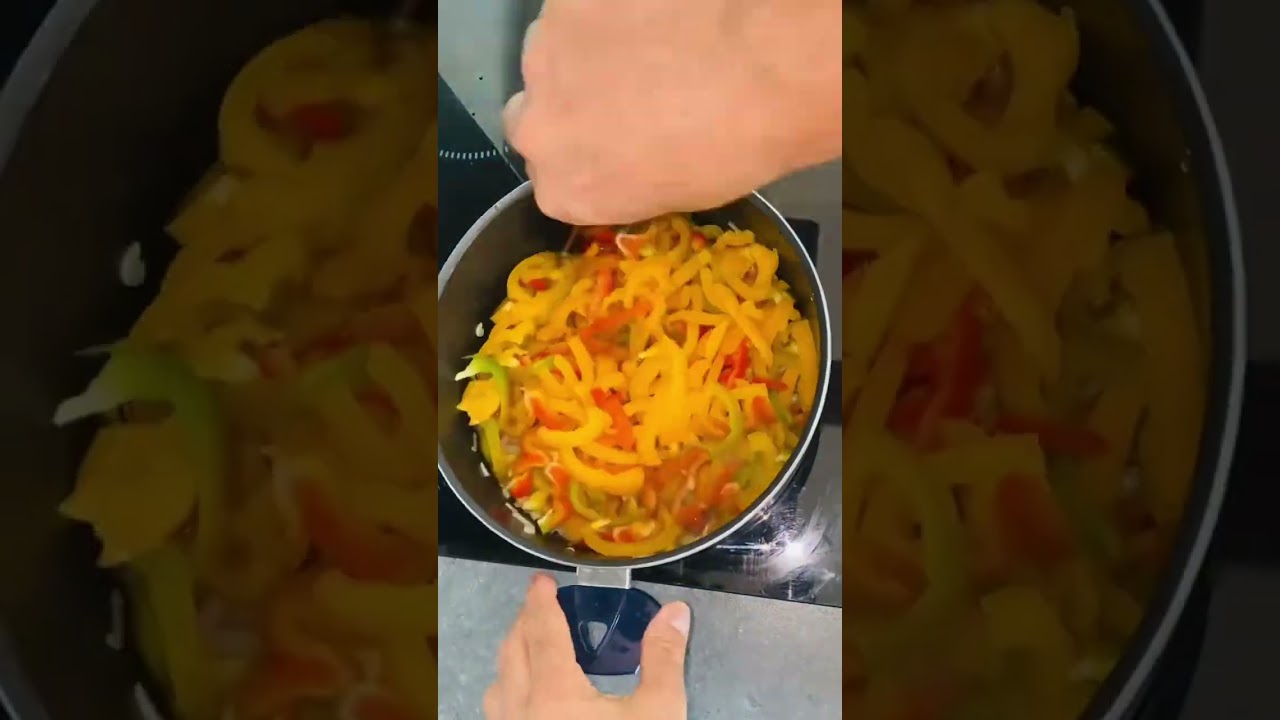 Piperade minute 🤗#piperade #l&eacute;gumes