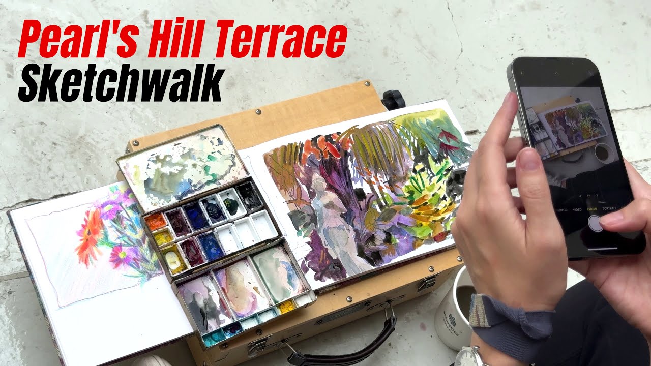 Pearl's Hill Terrace sketchwalk: Arts cluster to leave by 2025