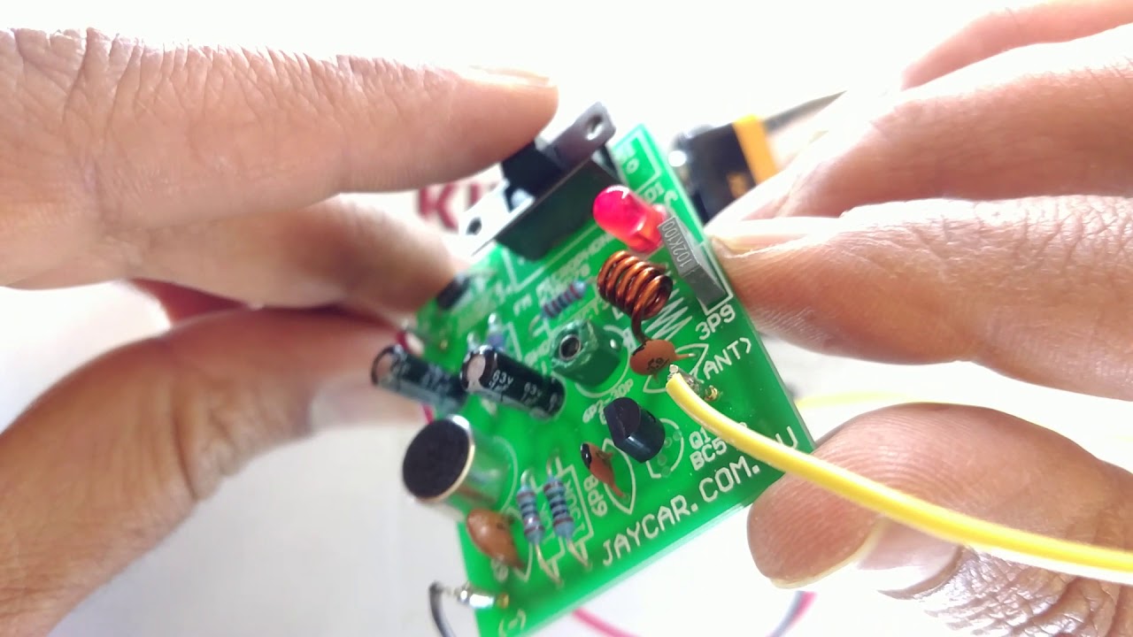 Basic FM transmitter from Jaycar