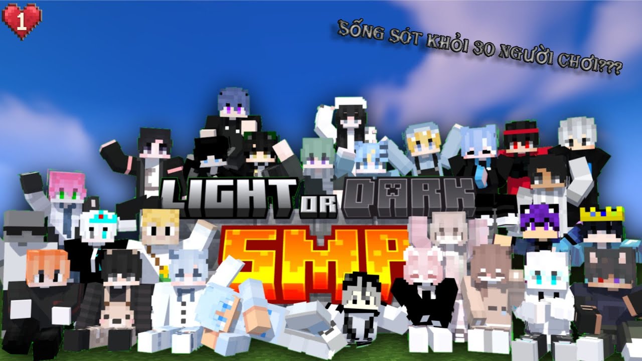 MINECRAFT LIGHT OR DARK  SMP TẬP 1 : TÔI GẶP KHÓ KHĂN KHI VỪA BẮT ĐẦU!!! | BEARYEUEM