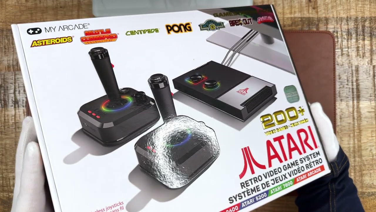 Unboxing ATARI Gamestation Pro – Retro konzola CZ / SK