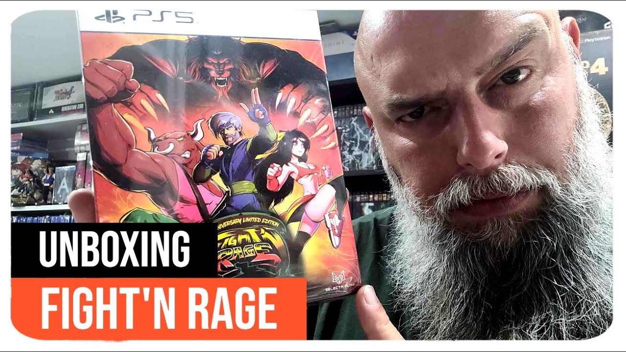 UNBOXING - FIGHT'N RAGE - UNE EDITION LIMITEE POUR UN DES MEILLEURS BTA DE CES DERNIERES ANNEES !