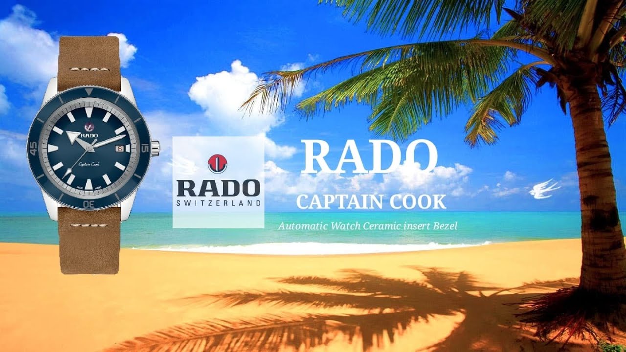 RADO CAPTAIN COOK | Captain Cook Automatic Ceramic Sunburst Blue R32505205