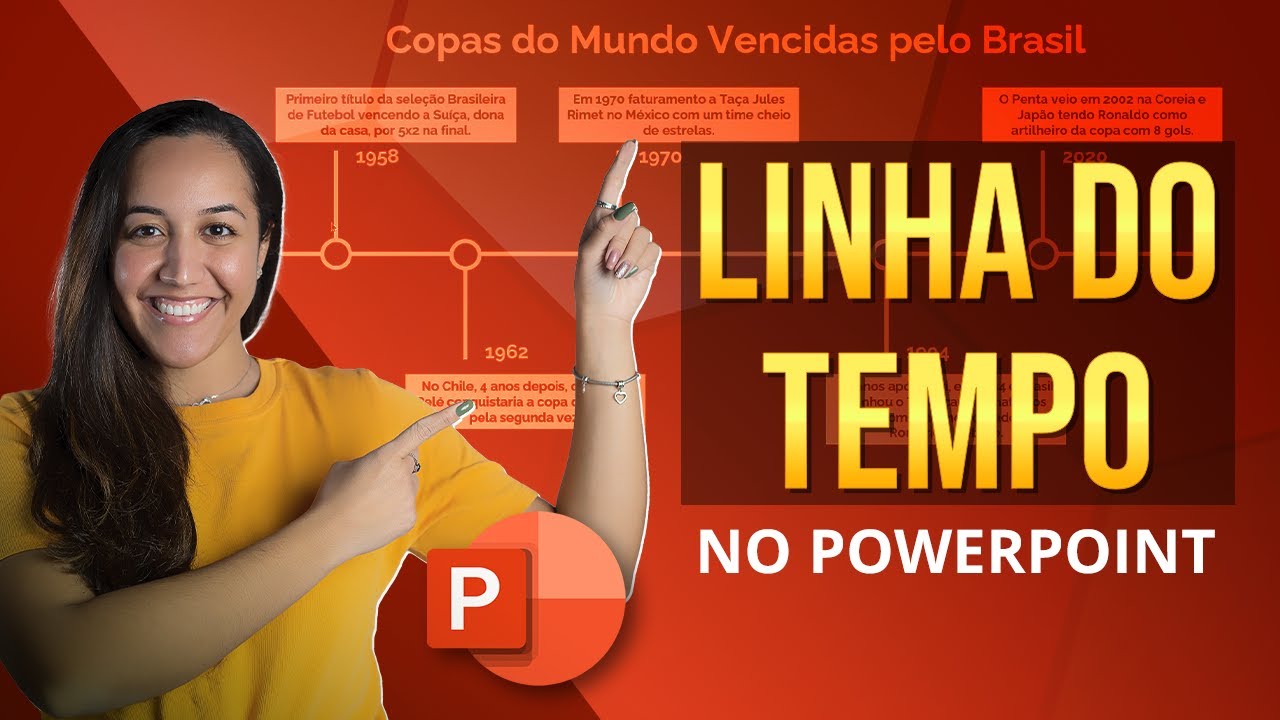 Como Criar uma LINHA DO TEMPO no PowerPoint de Forma Prática (Deixe sua Apresentação Elegante)