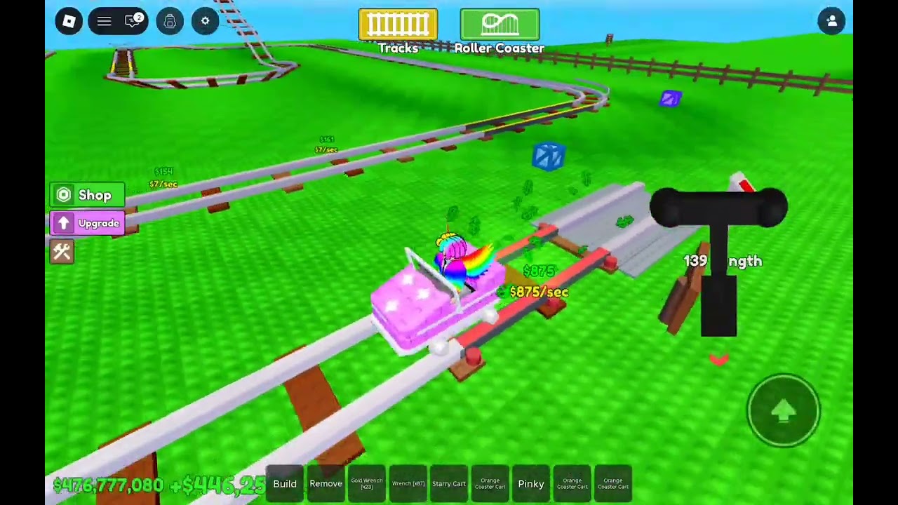 Bygger den bedste roller coaster i build a roller coaster!
