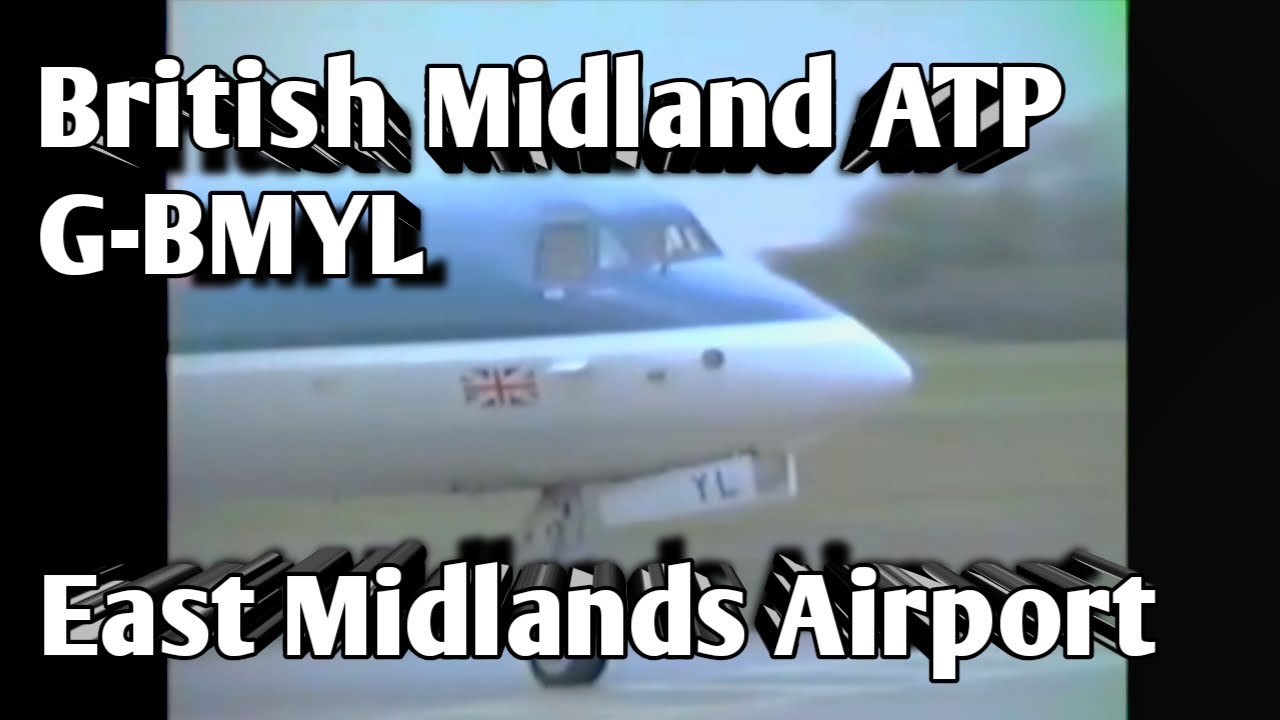 British Midland ATP G-BMYL - EMA - 1990