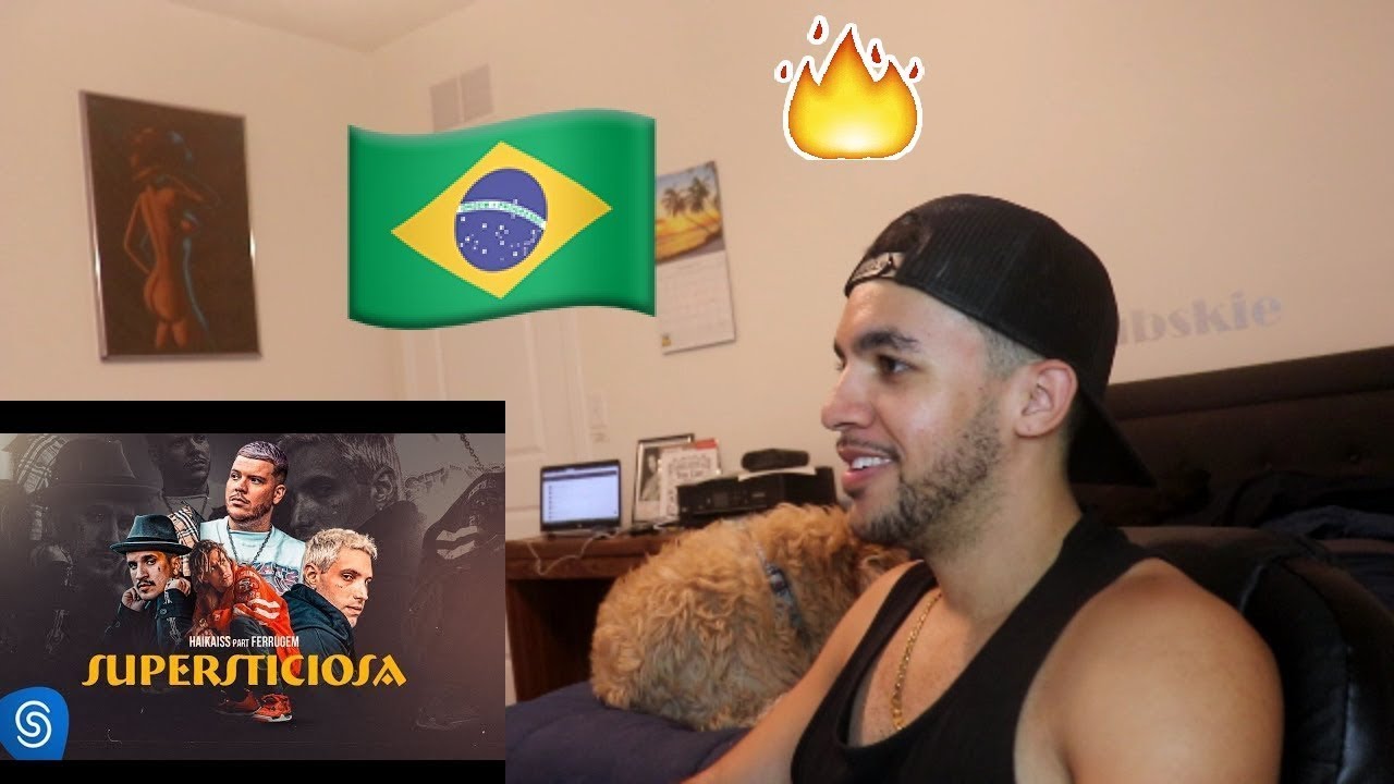 AMERICAN REACTS TO BRAZILIAN RAP 🔥 PT. 5| HAIKAISS E FERRUGEM - SUPERSTICIOSA