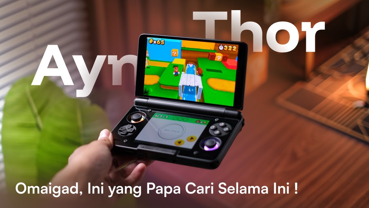 Dual Screen AMOLED coy!! Review AYN Thor - Retro Handheld Mirip 3DS