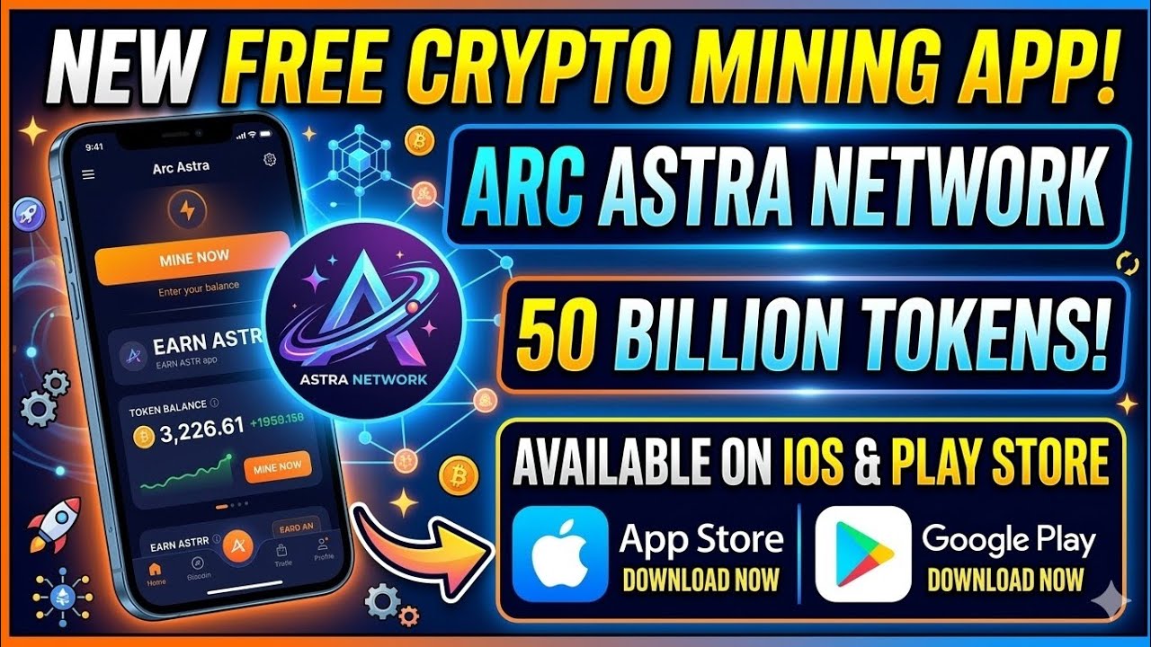 Arc astra network free crypto mining project|Full registration process explained ✅ #arcastranetwork 